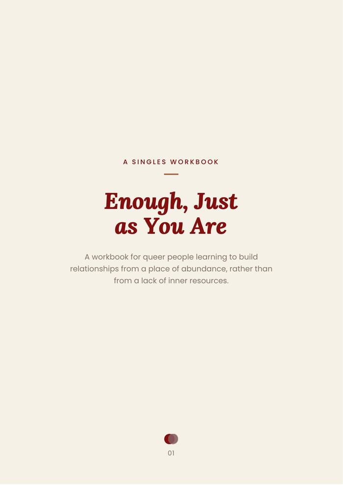 Enough, Just as You Are — preview page 1