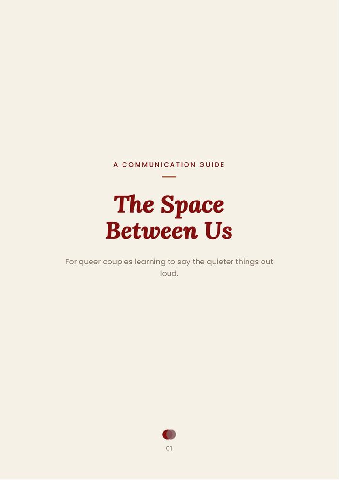 The Space Between Us — preview page 1